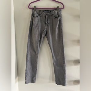 Men’s grey stretch jeans 30x32